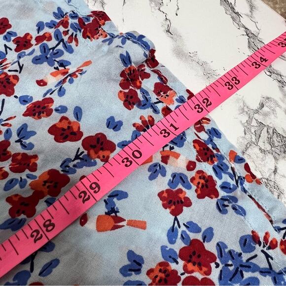 POUPETTE ST BARTH Ivy Mini Dress Blue Red Floral blue Kookoo Bird - Picture 5 of 7
